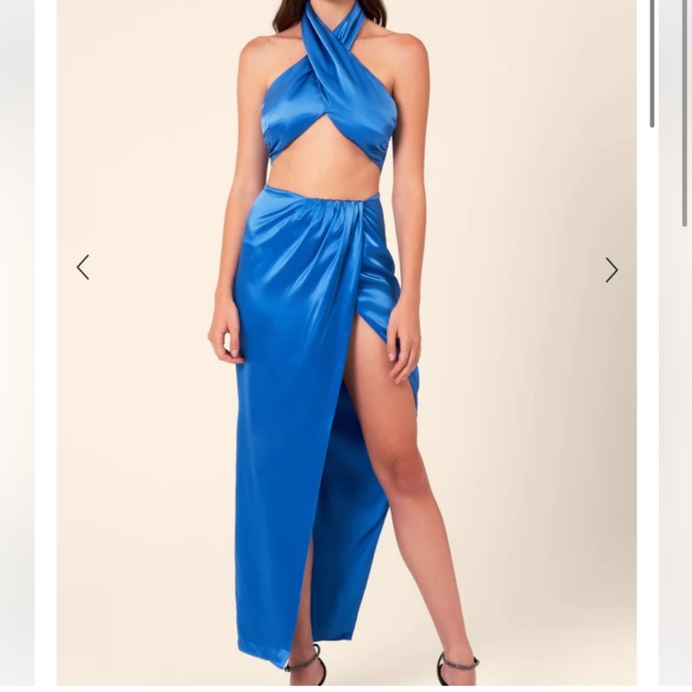 NEW-Nicholas the label silk set - NWT